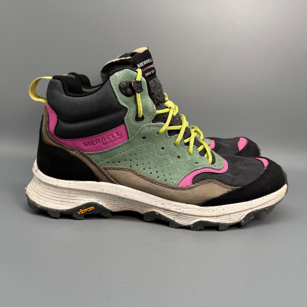 Merrell Speed Solo Women's 9.5 Multicolor Running Shoes Lace Up Low Top Sneakers